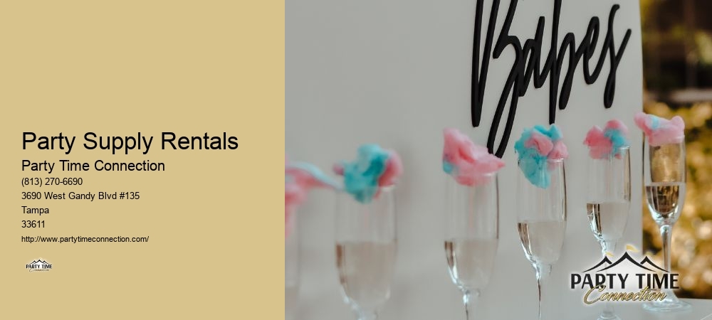 Rental Event Equipment